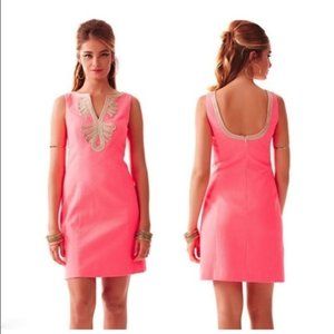 NWT Lilly Pulitzer Janice Shift Dress Pucker Pink